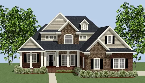 image of 2501 - 3000 square feet house plan 9389